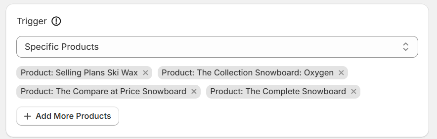 WowETA Product Trigger